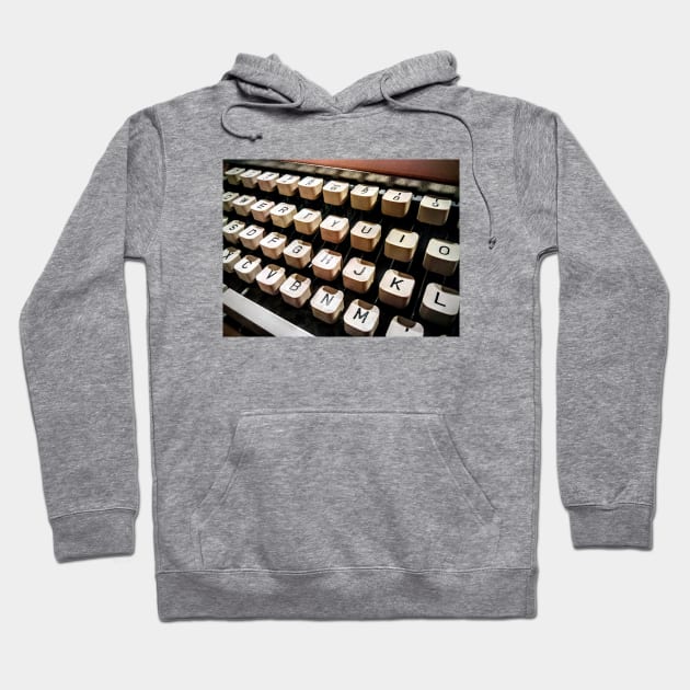 Typewriter Hoodie by JadedAlice